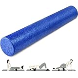 Yes4All Hochdichte Schaumstoffrolle EPP 30/45/60/90 CM Foam Roller, Faszienrolle...