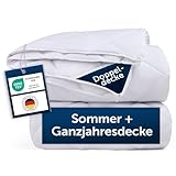 Blumtal 4-Jahreszeiten Bettdecke 135x200 - ÖkoTex Zertifiziert &...