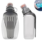 HIULLEN Trinkflasche zum Joggen, 2 Stück Sporttrinkflasche Trinkflasche Klein,...