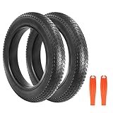 MEGHNA 2er-Pack Faltbar Fat Bike Tire Fett Fahrradreifen 20/26x4.0 Ersatzreifen...