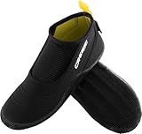 CRESSI Aquatrek Boots Black S (EU 38/39) - Bequemer Wasserschuh für den Einsatz...