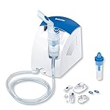 Beurer Inhalator IH 26 und Nasenspülung mit Kompressor, Inhalationsgerät zur...