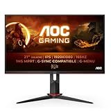AOC Gaming 27G2SP - 27 Zoll FHD Monitor, 165 Hz, 1 ms, FreeSync Premium...