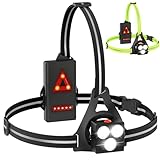 Joltix Lauflicht mit Reflektoren 500 Lumen Lauflampe, USB Wiederaufladbare...