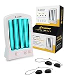 Bolusso Gesichtsbräuner – Gesichtsbräuner inkl. 2x Sonnenbankbrille – Für...