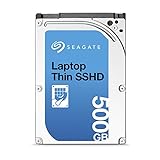 Seagate Laptop Thin SSHD 500GB; interne Hybrid-Festplatte; 2.5' Flash-Speicher...