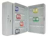 Wedo 10256537X Schlüsselschrank (für 70 Schlüssel, pulverbeschichtetes...