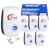 Milbenstecker, Ultraschall Schädlingsbekämpfer, 6 Stück Insektenschutzmittel...