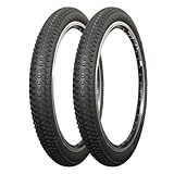 2X Fahrrad Reifen 20 Zoll 56-406 Stollenprofil BMX Mantel 20 x 2,10 Satz schwarz