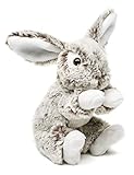 Uni-Toys - Hase mit Schlappohren, klein - Dunkelbraun-meliert - superweich - 15...