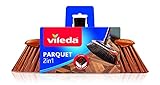 Vileda 2in1 Besenkopf für Parkettböden