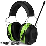 Gardtech Bluetooth Gehörschutz mit Radio AM FM MP3 Sicherheitsohrschützer...