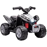 AIYAPLAY Elektro-Quad Miniquad Kinder Elektro ATV Kinderquad mit LED und Hupe...