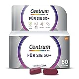 Multivitamin - Centrum Für Sie 50+ – Hochwertiges Nahrungsergänzungsmittel...
