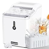 VINATO Eiswürfelmaschine, Eiswürfelmaschine Klein, 9 Eiswürfel in Nur 6...