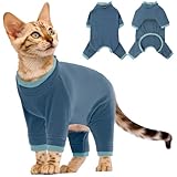 Katze Kleidung, Katzenbody Nach Op Postoperative Kleidung für Katzen Body...