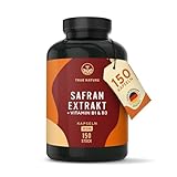 Safran Kapseln – 150 Kapseln (30 mg Affron® pro Tag) – Safranextrakt 3:1...