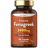 Bockshornklee Kapseln 2400mg | 180 vegane Kapseln | 800mg pro Kapsel |...