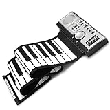 Lychee Roll Up Keyboard Piano Tragbar Elektronischer Klaviertastatur Flexible...