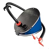 Intex 68610E Giant Bellows Fußpumpe - Luftpumpe - 30 cm - Mit 3 Düsenaufsätze...
