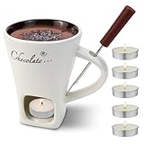 Schokofondue Tasse, 200Ml schokoladenfondue Tasse, Mehrzweck Chocolate Fondue...