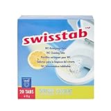 MEDOSAN Swisstabs | WC Tabs | 20 Stück | Vorteilspackung | entkalken | reinigen...