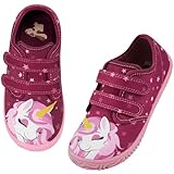 IceUnicorn Hausschuhe Kinder Mädchen Atmungsaktiv Rutschfest Pantoffeln Jungen...