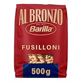 Barilla Pasta Al Bronzo Fusilloni 500g I Nudeln aus Bronze-Formen, Saucenhaftung...