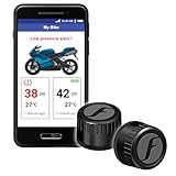 FOBO Bike 2 Reifendruck-Kontrollsystem mit App - Intelligentes Bluetooth 5.0...