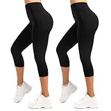 SINOPHANT 3/4 Leggings Damen High Waist Blickdicht Elastische Große Größen...