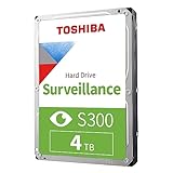 Toshiba 4TB S300 Surveillance HDD - 3.5' SATA Internal Hard Drive Supports up to...