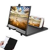 10'' Handy Bildschirmlupe Faltbarer Handylupe Bildschirm Vergrößerungsglas...