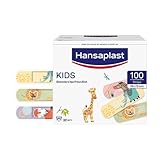 Hansaplast Universal Kinderpflaster (100 Strips), Wundpflaster mit niedlichen...