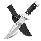 Sukudon Outdoor Messer - Survival Bushcraft Jagdmesser Mit Feststehender Klinge...