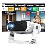 Wielio 2025 Neuer Upgraded Full HD 1080P Beamer, 25000 Lumens, 4K...
