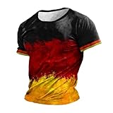 Deutschland Herren T-Shirt EM 2024 Fußball Trikot mit Nummer Tshirt Deutschland...