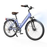Finbike 26 Zoll E Bike für Erwachsene, 7-Gang Electric Bike mit Abnehmbar 36V...
