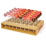 Cake Pop Ständer mit 100 Cake Pops Stiele, 40 Löcher Lolly Ständer Candy Bar...