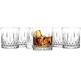 Glasmark KROSNO 1992 Whisky Gläser Set Whiskeygläser 6 Stück 280 ml Rum Gin...