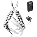 Mossy Oak Multifunktionszange,21 in 1 Multi-Tool Multifunktion mit Zange...