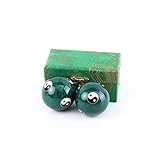 lachineuse - Yin Yang Qi Gong Kugeln Set - Chinesische Klangkugeln aus Emaille...