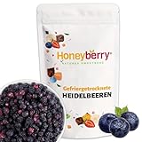 Gefriergetrocknete Wilde Heidelbeeren 100g - Gefriergetrocknete Früchte -...