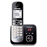 Panasonic KX-TG6821GB DECT Schnurlostelefon mit Anrufbeantworter (strahlungsarm,...