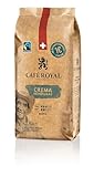 Café Royal Honduras Crema Kaffeebohnen 1kg - Intensität 3/5 - 100% Arabica...