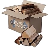 Premium Kaminholz 30 kg Eiche - 33 cm Scheite - Ideal für Kamin, Grill, Ofen &...