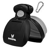 DOGOPAL Hundekotgreifer mit Beutel für Unterwegs - Tragbare Hundekotschaufel...
