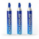 3x 425g CO2 Kohlensäure Zylinder/Flasche inkl. Füllung zum Sprudeln von...
