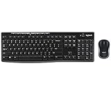 Logitech MK270 Combo Tastatur und kabellose Maus kabellosem Nano-Empfänger...