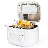 Clatronic® Fritteuse mit 2,5L Kapazität | Friteuse mit Fett | Friteuse Öl mit...