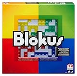 Mattel Games Blokus Spiel, Brettspiel für die Familie, Strategiespiel, für 2-4...